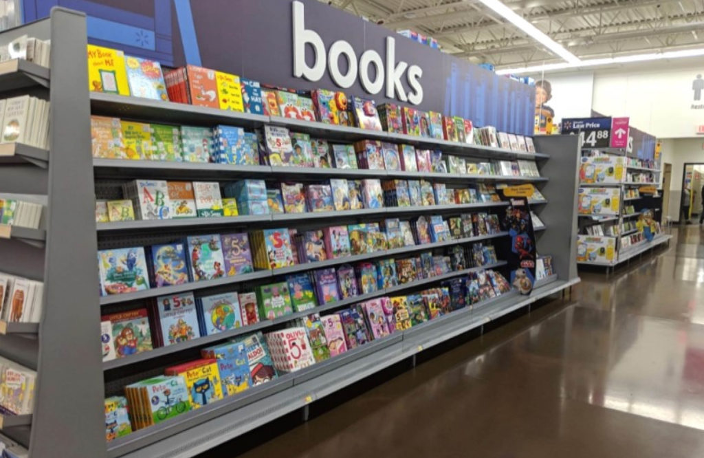 Walmart bookshelf
